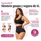Braguita moldeadora de talle alto – Control de abdomen sin costuras